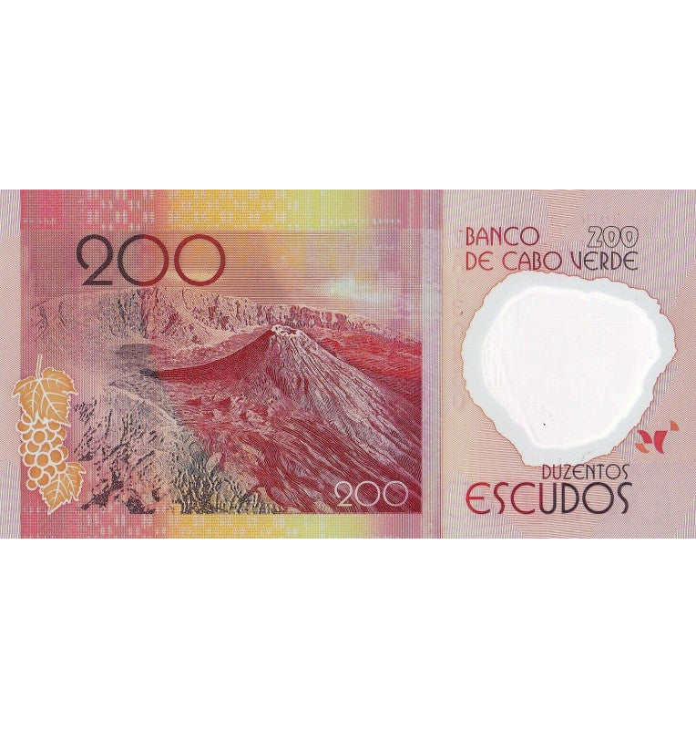 Cabo Verde 200 Escudos 2014 Pick 71 Polímero